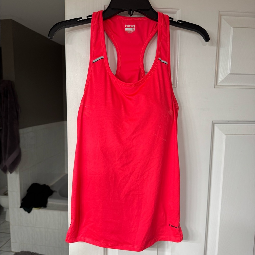 Hind Red Sleeveless Tank Top